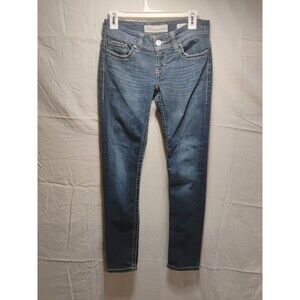 BKE Denim Stella Jeans Women’s Size 28R Stretch Distressed Flawed